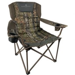 Black Sierra Silver Back Camo Quad Chair