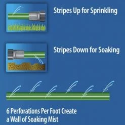 Swan Element Sprinkler + 50 ft. Soaker Hose Combination -Lawn & Garden shop 75550002 5 1