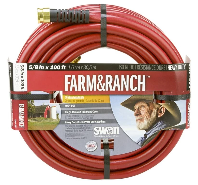 Swan 100 ft. Farm & Ranch Hose Swan 100 ft. Farm & Ranch Hose -Lawn & Garden shop 75550020