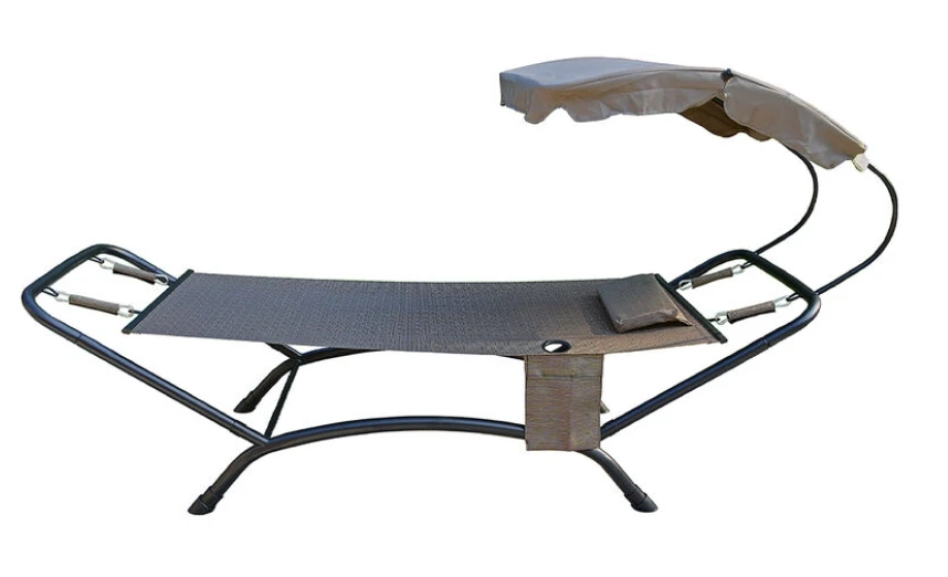 Algoma Deluxe Lounge Hammock with Canopy 4 Algoma Deluxe Lounge Hammock with Canopy - Image 2