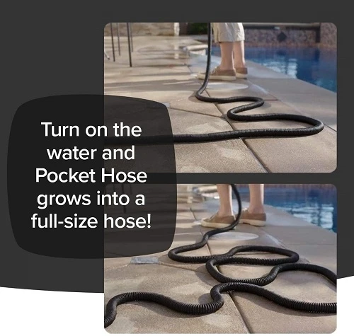 As Seen On TV Silver Bullet Pocket Garden Hose As Seen On TV Silver Bullet Pocket Garden Hose -Lawn & Garden shop 7920187 5 1