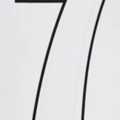 Hillman 3" Adhesive House Number, White -Lawn & Garden shop 7 1