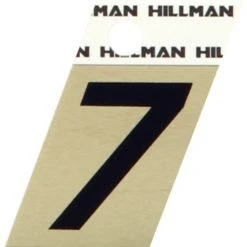 Hillman 1.5" Adhesive Angle-Cut House Number, Black/Gold 9 Hillman 1.5" Adhesive Angle-Cut House Number, Black/Gold -Lawn & Garden shop 7 1 1