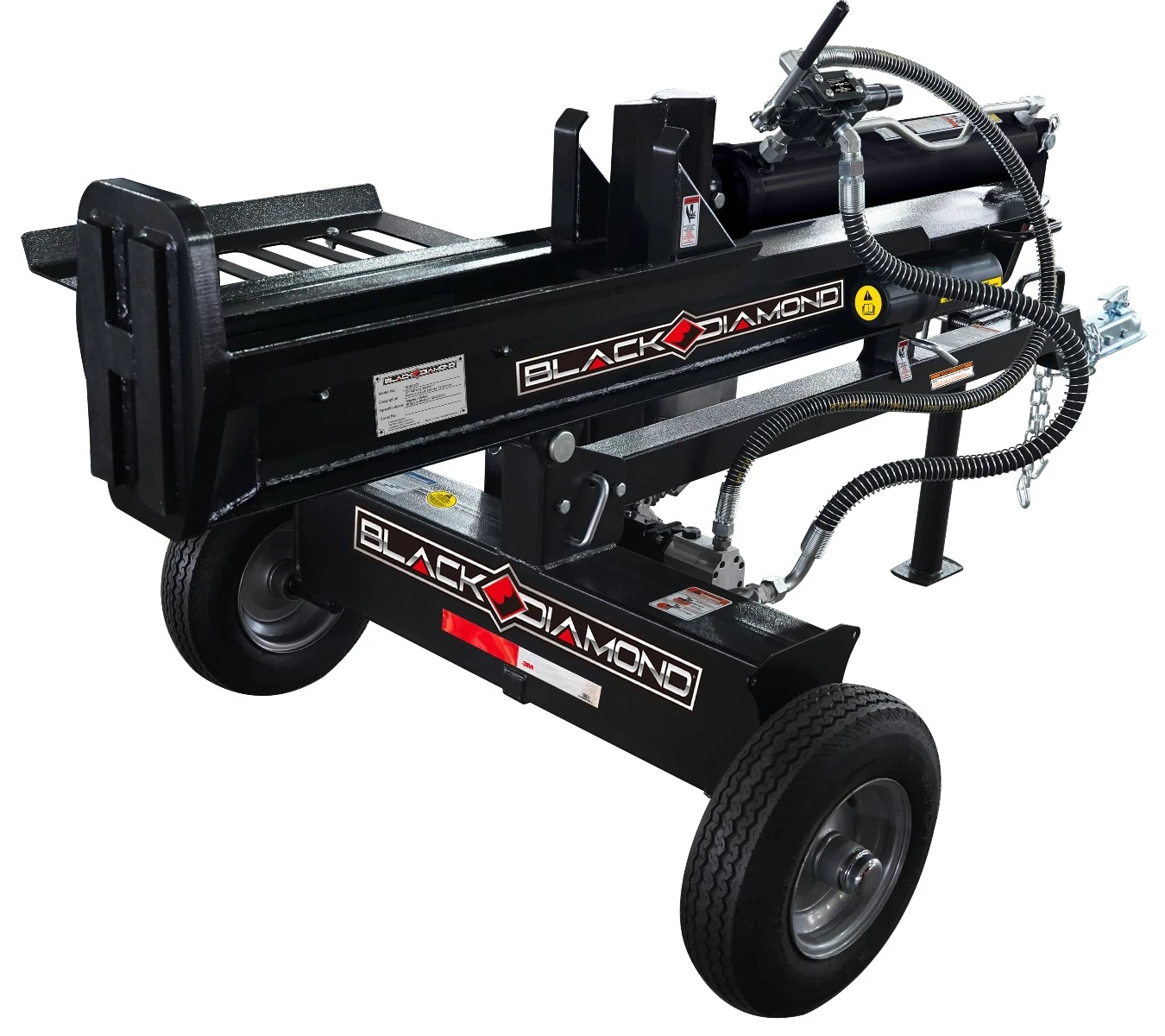 Black Diamond 32 Ton Gas Log Splitter -Lawn & Garden shop 817037024721 black diamond briggs 32t log spltr horizontal 2 styled 1