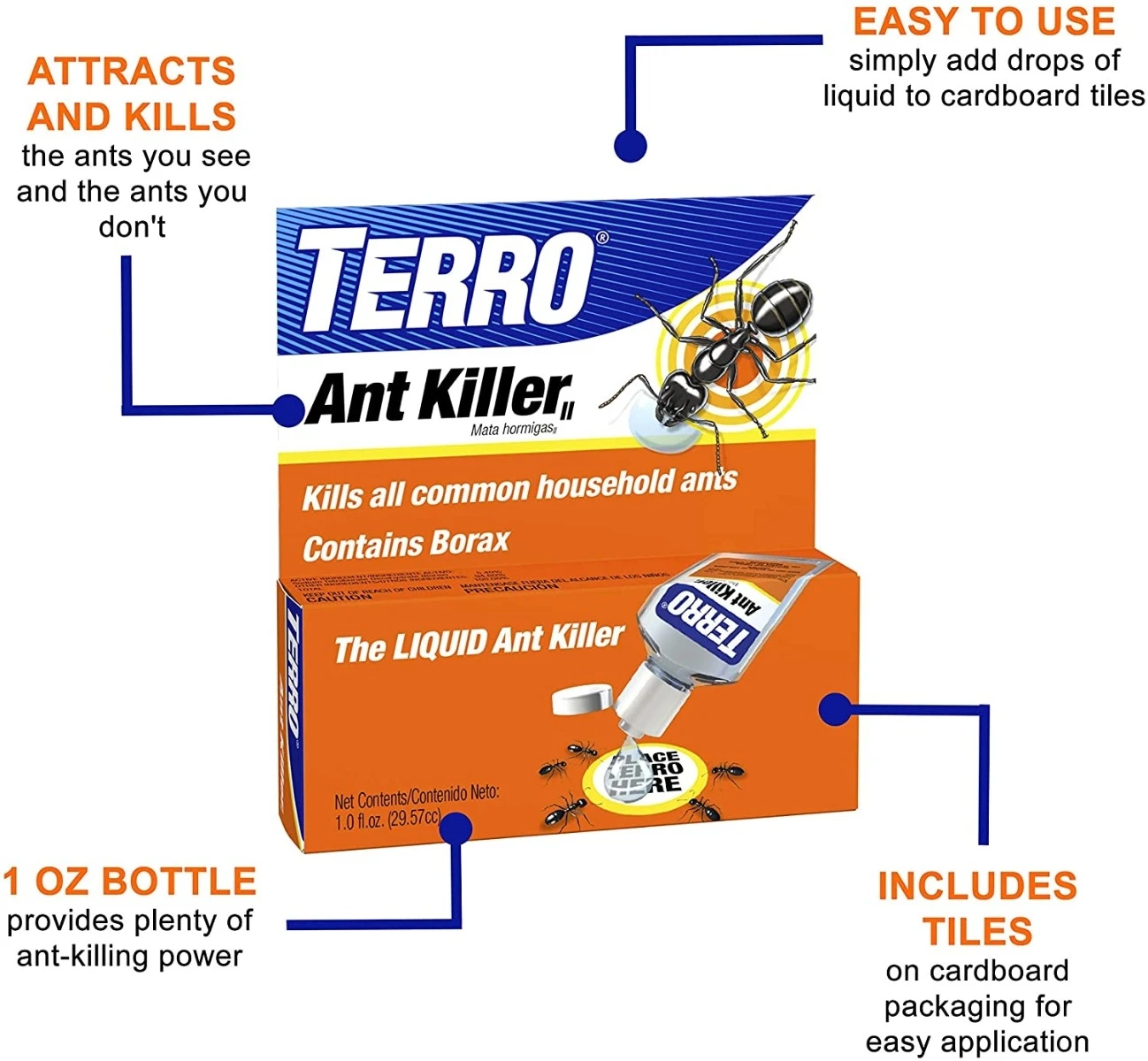 Terro Liquid Ant Killer II, 1 oz, Pack of 1 Terro Liquid Ant Killer II, 1 oz, Pack of 1 -Lawn & Garden shop