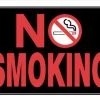 Hillman No Smoking Sign with Symbol (8" X 12") -Lawn & Garden shop 839896 1