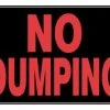 Hillman No Dumping Sign (8" X 12") -Lawn & Garden shop 839900 1
