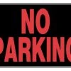 Hillman No Parking Sign (8" X 12") 2 Hillman No Parking Sign (8" X 12") -Lawn & Garden shop 839902 1