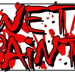 Hillman Wet Paint Sign (8" x 12")