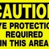 Hillman Caution Eye Protection Sign (8" X 12") 1 Hillman Caution Eye Protection Sign (8" X 12") -Lawn & Garden shop 839982