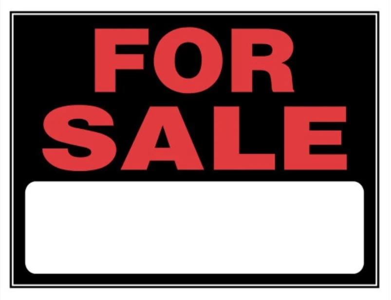 Hillman For Sale Sign Black & Red (15" X 19") Hillman For Sale Sign Black & Red (15" X 19") -Lawn & Garden shop 840028 1