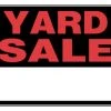 Hillman Yard Sale Sign (15" X 19")
