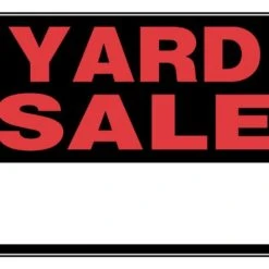 Hillman Yard Sale Sign (15" X 19")