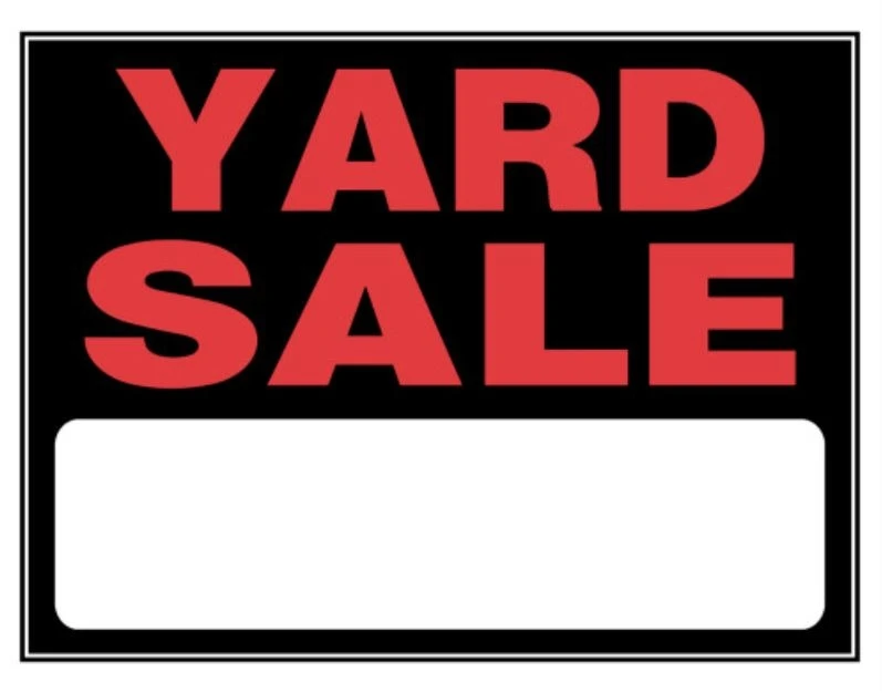 Hillman Yard Sale Sign (15" X 19") Hillman Yard Sale Sign (15" X 19") -Lawn & Garden shop 840044 1