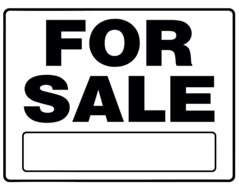 Hillman For Sale Sign Black & White with Frame (20" X 24") Hillman For Sale Sign Black & White with Frame (20" X 24") -Lawn & Garden shop 840054 1