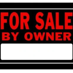Hillman For Sale By Owner Sign (10" X 14")