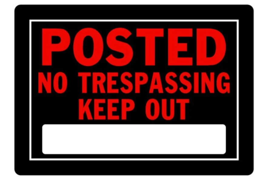 Hillman Posted No Trespassing Sign (10" X 14") Hillman Posted No Trespassing Sign (10" X 14") -Lawn & Garden shop 840141 1