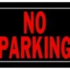 Hillman No Parking Sign (10" X 14") 2 Hillman No Parking Sign (10" X 14") -Lawn & Garden shop 840145 1