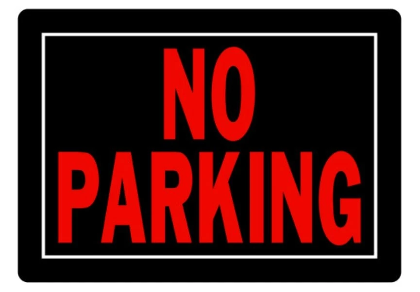 Hillman No Parking Sign (10" X 14") Hillman No Parking Sign (10" X 14") -Lawn & Garden shop 840145 1