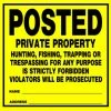 Hillman Posted Private Property Sign (11" X 11") 1 Hillman Posted Private Property Sign (11" X 11") -Lawn & Garden shop 840167 1