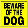 Hillman Beware Of Dog Sign (11" X 11") -Lawn & Garden shop 840171