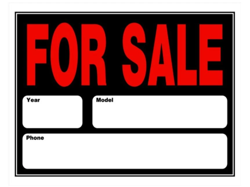 Hillman Automobile For Sale Sign (15" X 21") Hillman Automobile For Sale Sign (15" X 21") -Lawn & Garden shop 842172