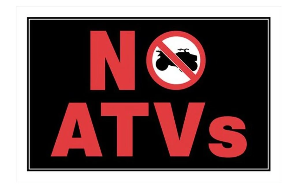 Hillman No ATVs Sign (8" X 12") Hillman No ATVs Sign (8" X 12") -Lawn & Garden shop 848599
