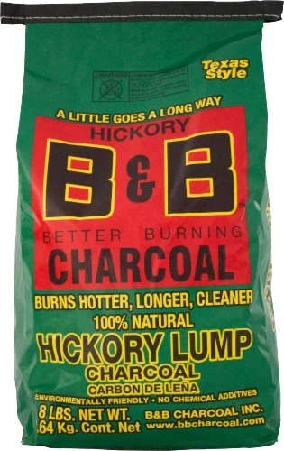 B and B Charcoal All Natural Hickory Lump Charcoal, 8lb. B and B Charcoal All Natural Hickory Lump Charcoal, 8lb. -Lawn & Garden shop 84 hickory 8lb