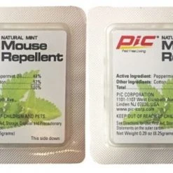 PIC Natural Mint Mouse Repellent, 2-Pack -Lawn & Garden shop 9010015 1 1