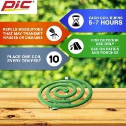 PIC Mosquito Repellent Coils, 10-Pack -Lawn & Garden shop 9010018 2