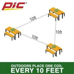 PIC Mosquito Repellent Coils, 10-Pack -Lawn & Garden shop 9010018 3