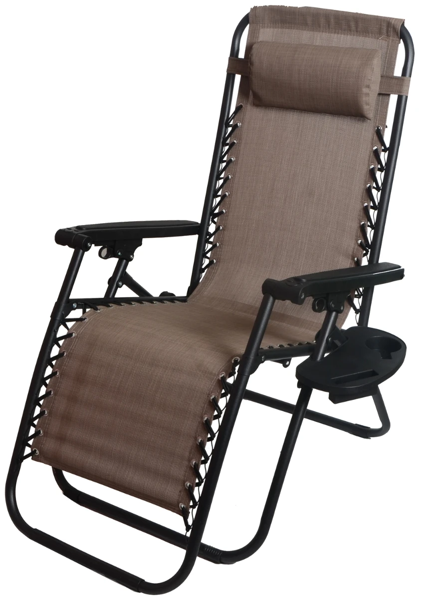 Backyard Expressions 25" Anti-Gravity Chair with Cup Holder Backyard Expressions 25" Anti-Gravity Chair with Cup Holder -Lawn & Garden shop 909029 mocha 1