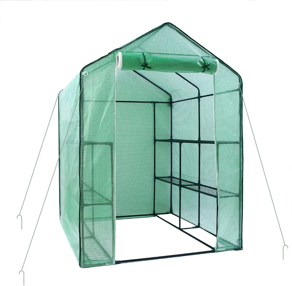 Backyard Expressions Portable Walk in Greenhouse, 56" x 78" Backyard Expressions Portable Walk in Greenhouse, 56" x 78" -Lawn & Garden shop 911218