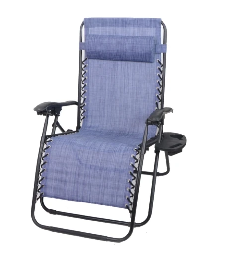 Backyard Expressions 25" Anti-Gravity Chair with Cup Holder Backyard Expressions 25" Anti-Gravity Chair with Cup Holder -Lawn & Garden shop blue 3 23 1