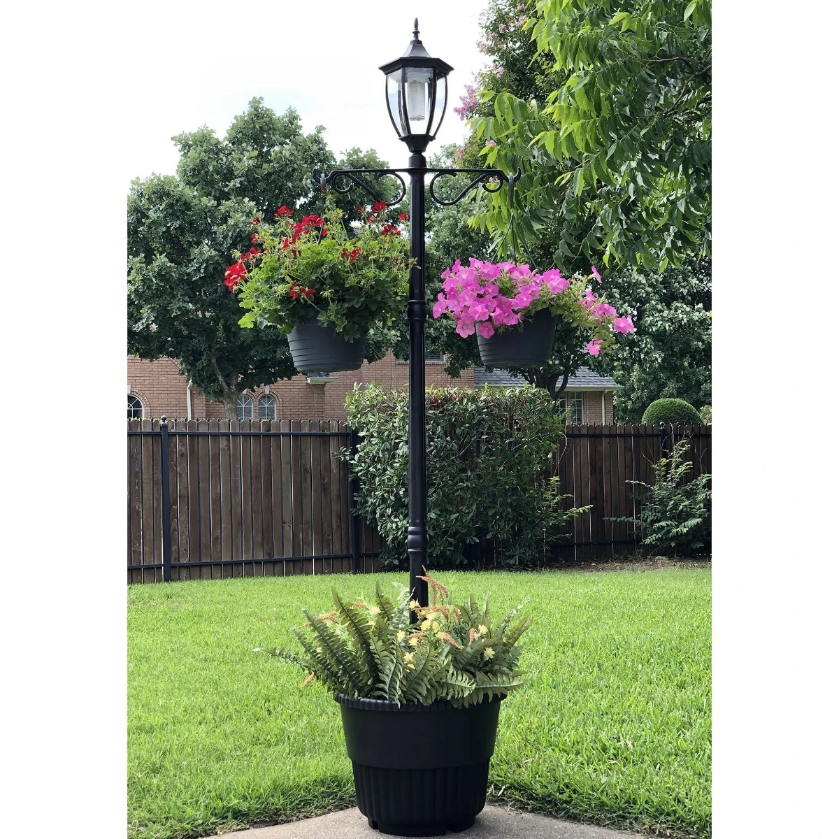SunRay Cresmont Solar Lamp Post and Planter With Hanger SunRay Cresmont Solar Lamp Post and Planter With Hanger -Lawn & Garden shop c245ff85 1ab9 4db1 bf09 eae5994f857a.7dbec65eb4bd09f916236b50bff828a1