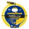 Goodyear MAXLite High Visibility Rubber Hose, 5/8" x 50' -Lawn & Garden shop cgysgy58050 2t 1