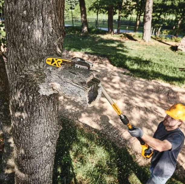DeWalt 20V MAX* XR Cordless Pole Saw Kit DeWalt 20V MAX* XR Cordless Pole Saw Kit -Lawn & Garden shop dcps620m1 6