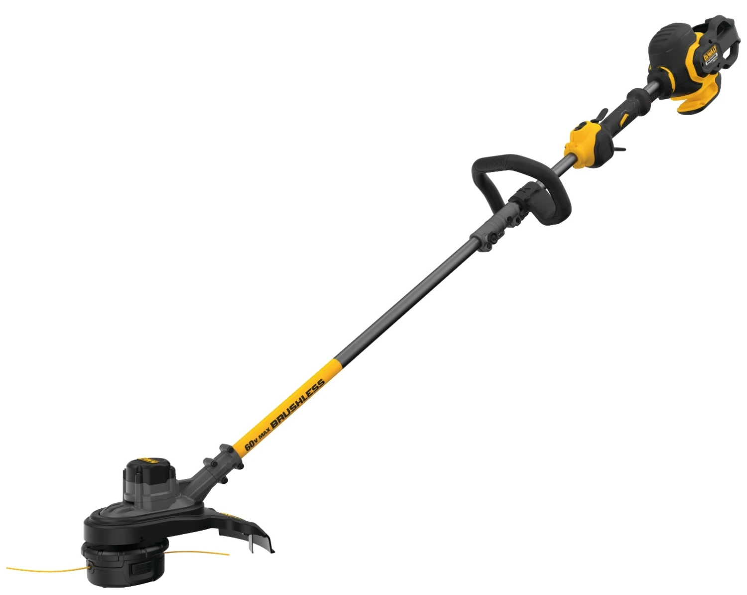 DeWALT FLEXVOLT 60V MAX Cordless String Trimmer BARE TOOL DeWALT FLEXVOLT 60V MAX Cordless String Trimmer BARE TOOL -Lawn & Garden shop dcst970b 1 wdp