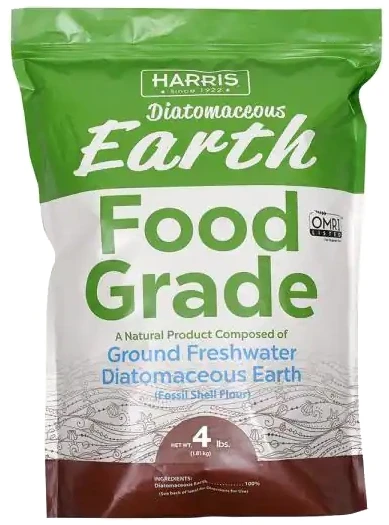 Harris Diatomaceous Earth Food, 4lbs Harris Diatomaceous Earth Food, 4lbs -Lawn & Garden shop de fg4 harris insect killer granules de fg4 64 600