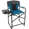 L&M Fleet Supply Highview Directors Chair With Side Table - Blue