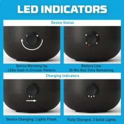 Thermacell Rechargeable Insect Repellent Device, Charcoal -Lawn & Garden shop e55x insect repellent 9 1