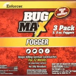 Enforcer® BugMax Fogger - 2 oz. Can, 3 Pack 4 Enforcer® BugMax Fogger - 2 oz. Can, 3 Pack -Lawn & Garden shop ebmfog2 1