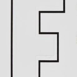 Hillman 3" Adhesive Letter, White 7 Hillman 3" Adhesive Letter, White -Lawn & Garden shop f 1 1