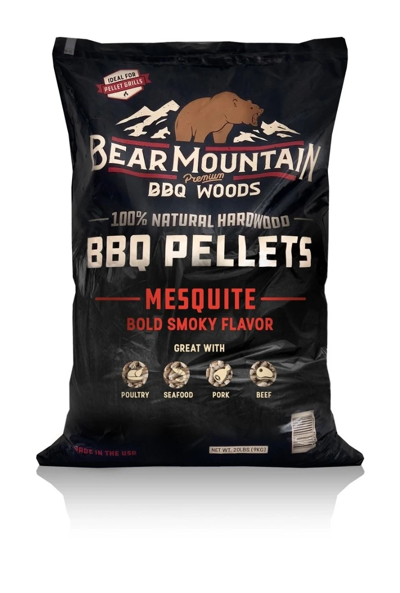 Bear Mountain BBQ Wood Pellets - 20 lbs Bear Mountain BBQ Wood Pellets - 20 lbs -Lawn & Garden shop fk17 1 1