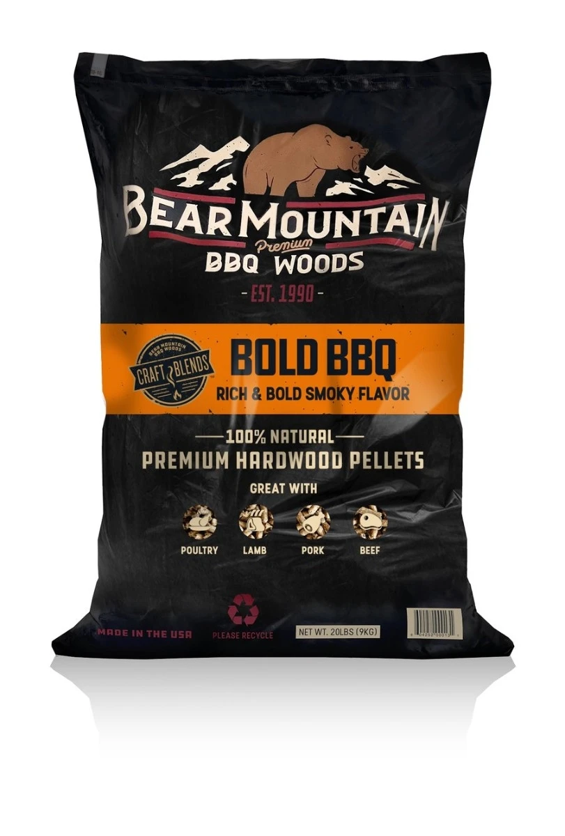 Bear Mountain BBQ Wood Pellets - 20 lbs Bear Mountain BBQ Wood Pellets - 20 lbs -Lawn & Garden shop fk91 1 1