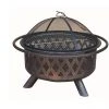 Belvedere 36” Geo Wood Burning Fire Pit