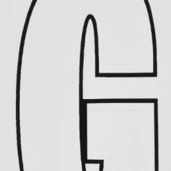 Hillman 3" Adhesive Letter, White -Lawn & Garden shop g 1