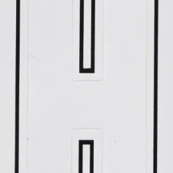 Hillman 3" Adhesive Letter, White 9 Hillman 3" Adhesive Letter, White -Lawn & Garden shop h 1 1