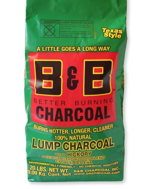 B and B Charcoal Lump Charcoal 20lb B and B Charcoal Lump Charcoal 20lb -Lawn & Garden shop hickory