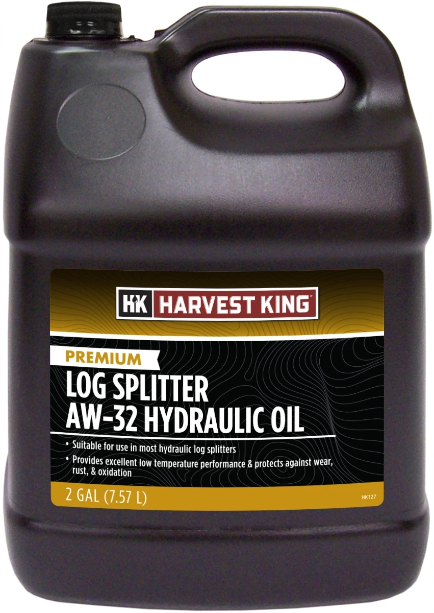Harvest King Log Splitter Hydraulic Fluid - 2 Gallon Harvest King Log Splitter Hydraulic Fluid - 2 Gallon -Lawn & Garden shop hk127 log split hyd fluid 2gl front in pkg